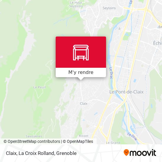 Claix, La Croix Rolland plan