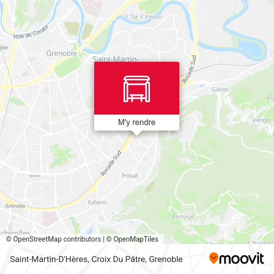 Saint-Martin-D'Hères, Croix Du Pâtre plan