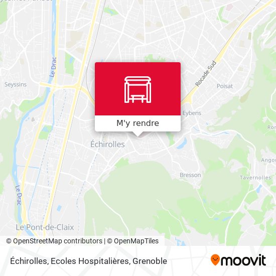 Échirolles, Ecoles Hospitalières plan