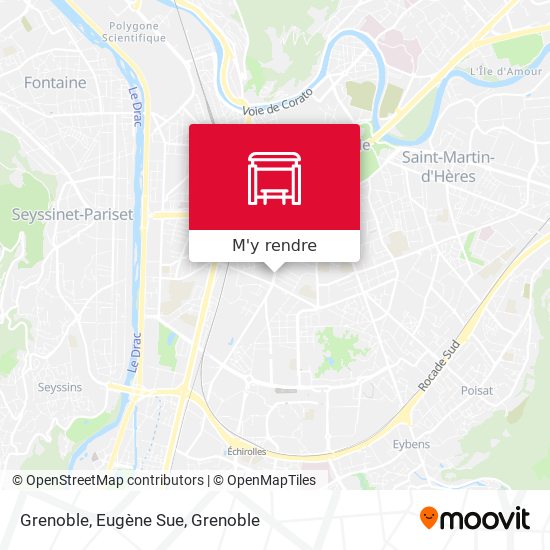 Grenoble, Eugène Sue plan