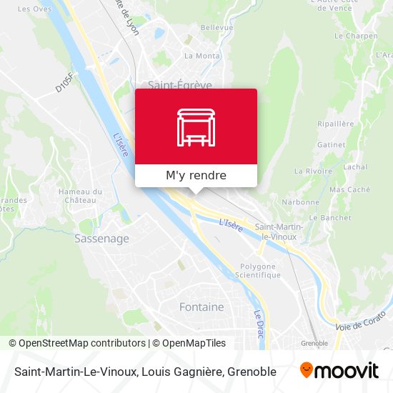 Saint-Martin-Le-Vinoux, Louis Gagnière plan