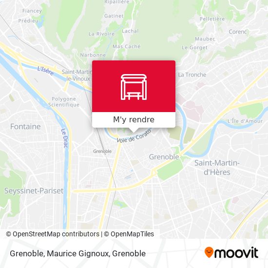 Grenoble, Maurice Gignoux plan
