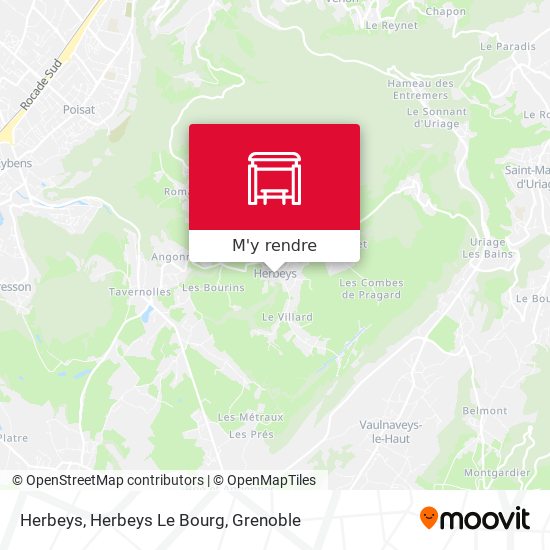 Herbeys, Herbeys Le Bourg plan
