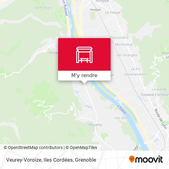 Veurey-Voroize, Iles Cordées plan