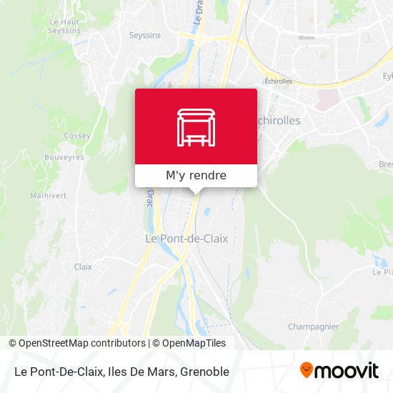 Le Pont-De-Claix, Iles De Mars plan