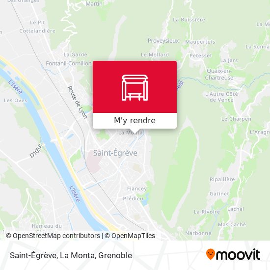 Saint-Égrève, La Monta plan