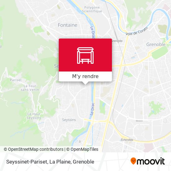Seyssinet-Pariset, La Plaine plan