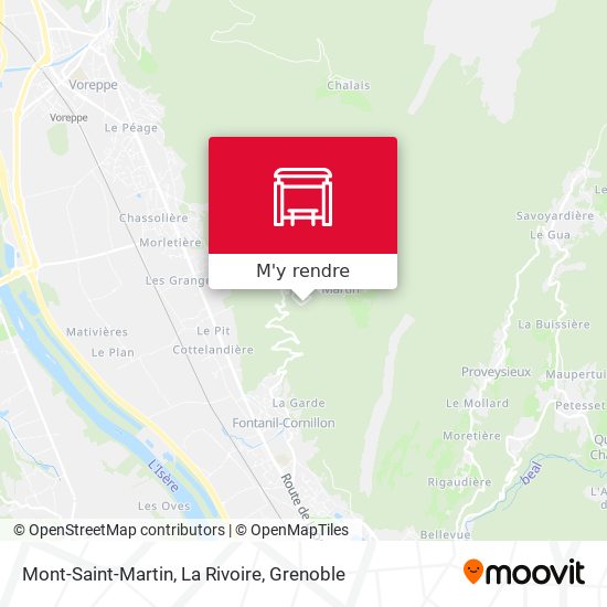 Mont-Saint-Martin, La Rivoire plan