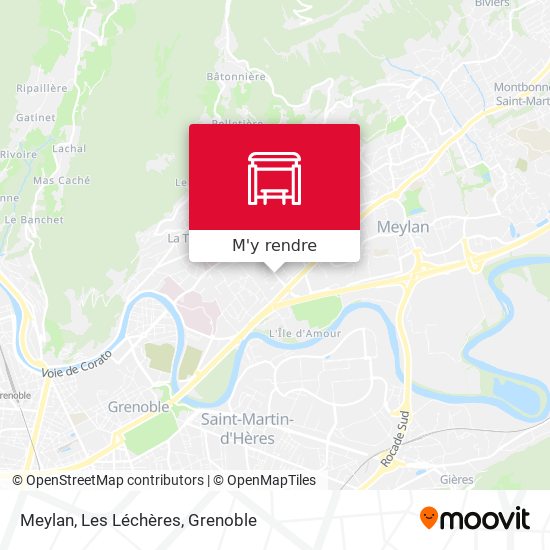 Meylan, Les Léchères plan