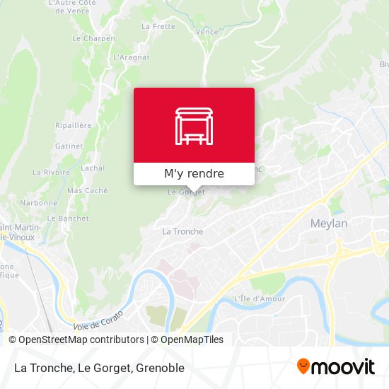 La Tronche, Le Gorget plan