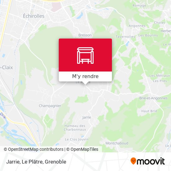 Jarrie, Le Plâtre plan