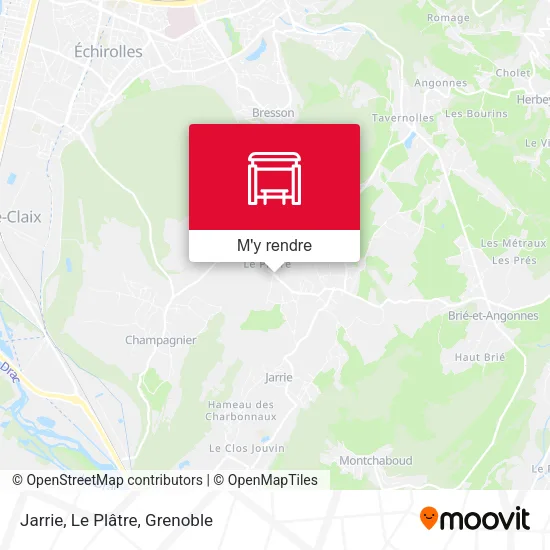 Jarrie, Le Plâtre plan