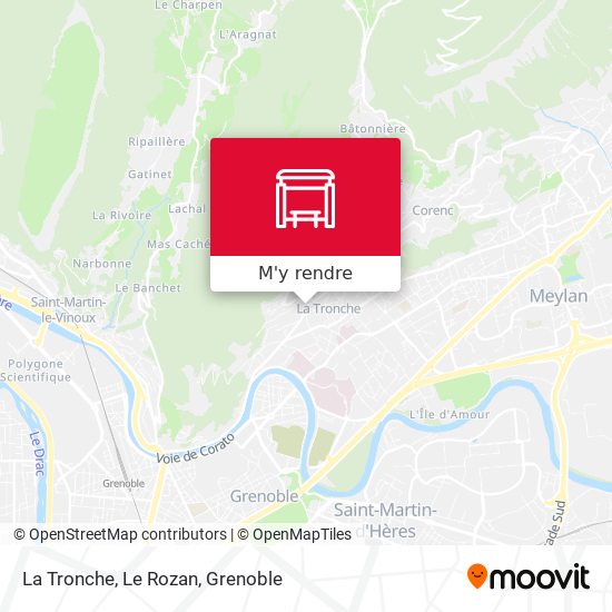 La Tronche, Le Rozan plan