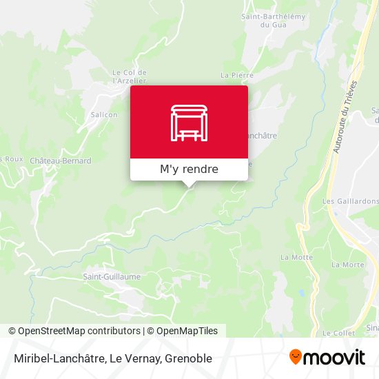Miribel-Lanchâtre, Le Vernay plan
