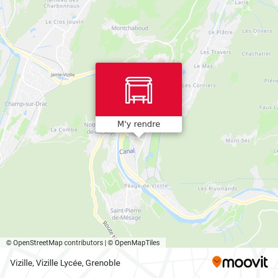 Vizille, Vizille Lycée plan