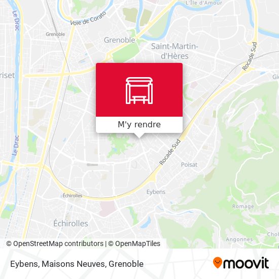 Eybens, Maisons Neuves plan
