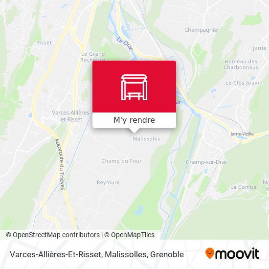 Varces-Allières-Et-Risset, Malissolles plan