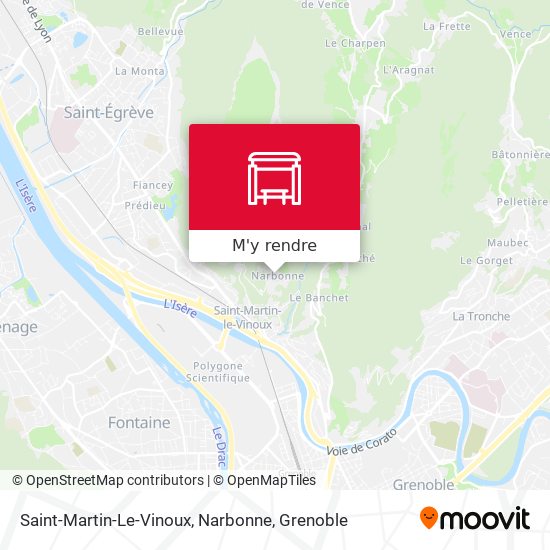 Saint-Martin-Le-Vinoux, Narbonne plan