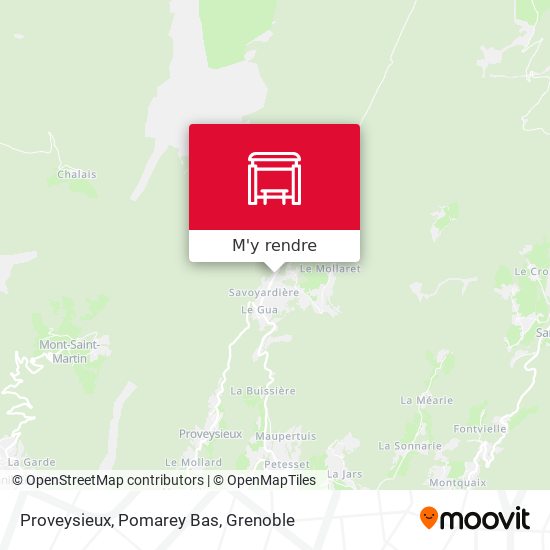 Proveysieux, Pomarey Bas plan