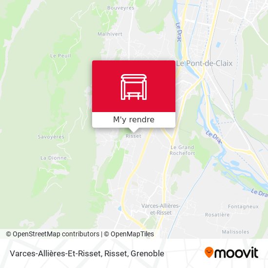 Varces-Allières-Et-Risset, Risset plan