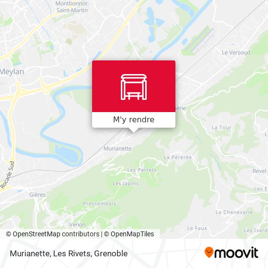 Murianette, Les Rivets plan
