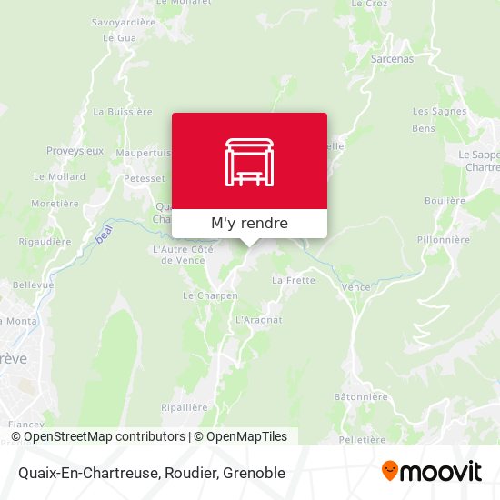 Quaix-En-Chartreuse, Roudier plan