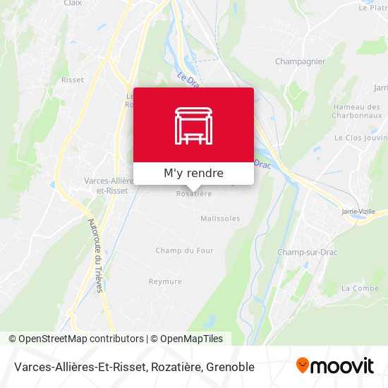 Varces-Allières-Et-Risset, Rozatière plan
