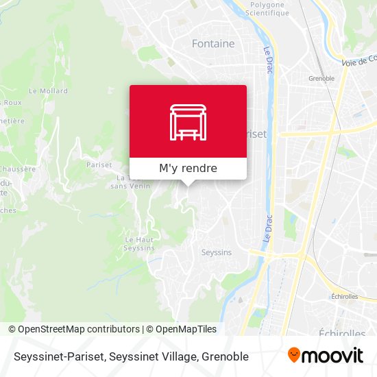 Seyssinet-Pariset, Seyssinet Village plan