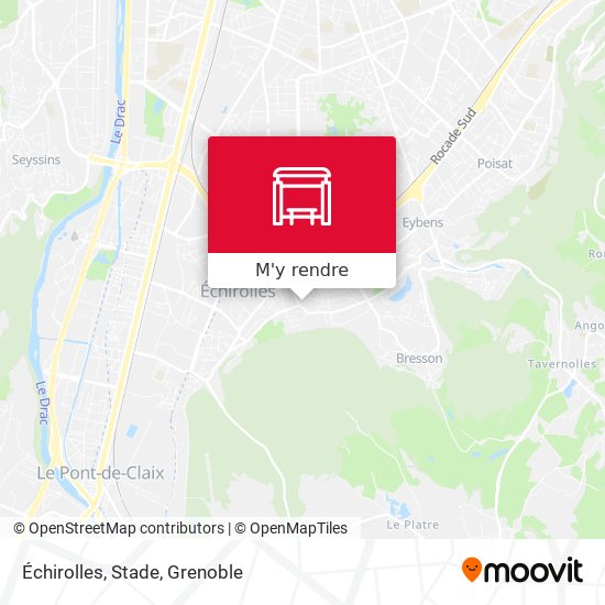 Échirolles, Stade plan