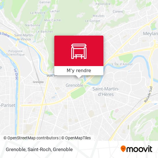 Grenoble, Saint-Roch plan