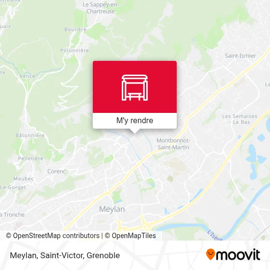 Meylan, Saint-Victor plan