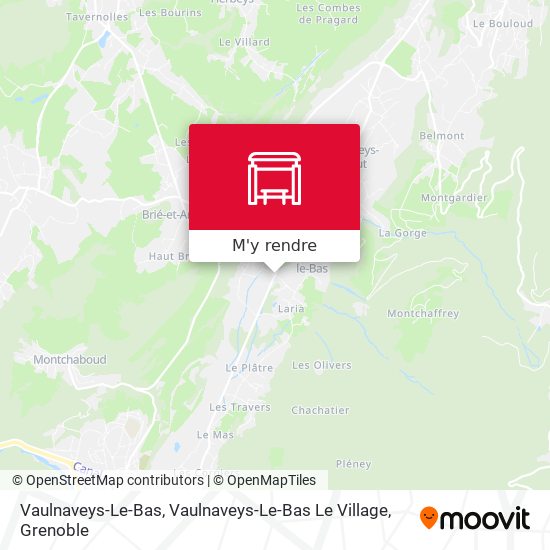 Vaulnaveys-Le-Bas, Vaulnaveys-Le-Bas Le Village plan