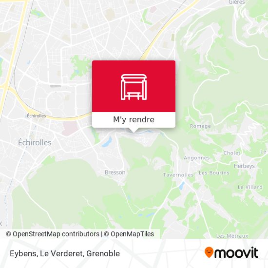 Eybens, Le Verderet plan