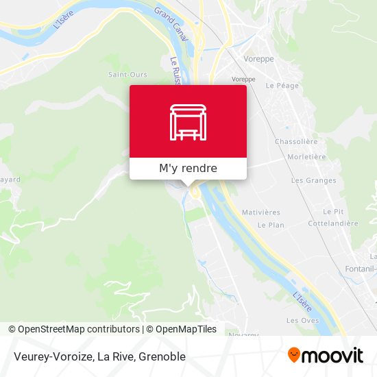 Veurey-Voroize, La Rive plan