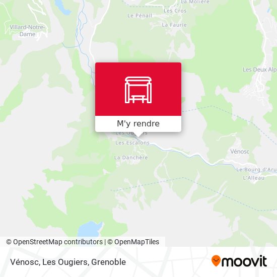 Vénosc, Les Ougiers plan