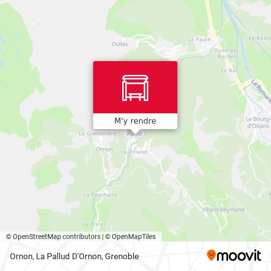 Ornon, La Pallud D'Ornon plan
