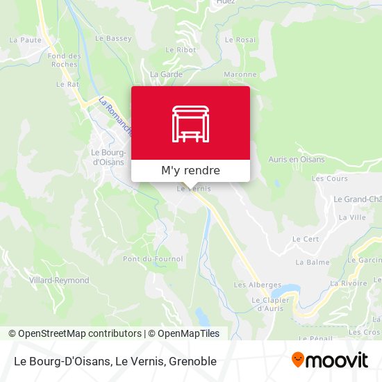 Le Bourg-D'Oisans, Le Vernis plan