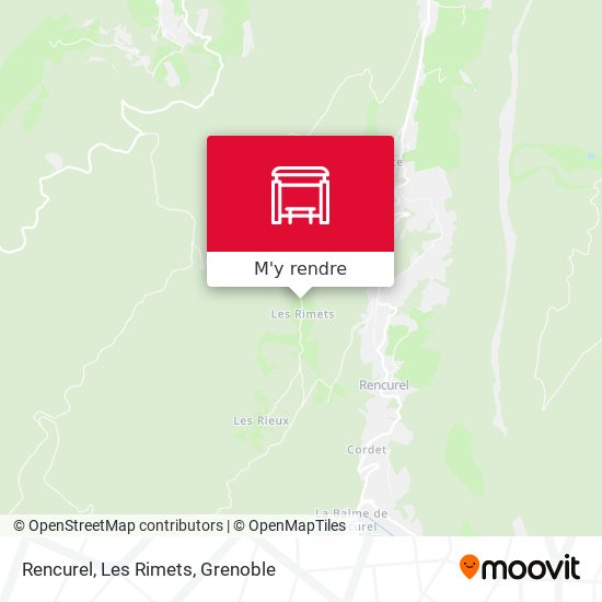 Rencurel, Les Rimets plan