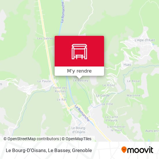Le Bourg-D'Oisans, Le Bassey plan