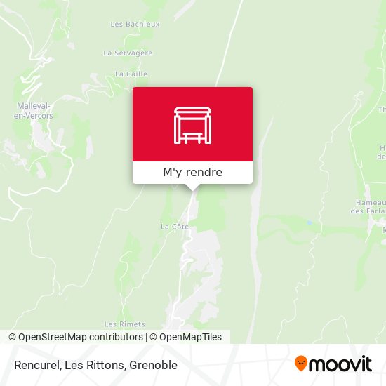 Rencurel, Les Rittons plan
