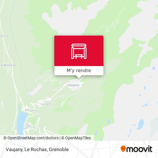 Vaujany, Le Rochas plan