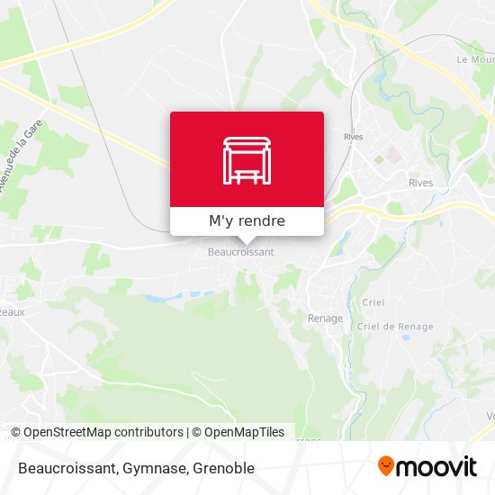 Beaucroissant, Gymnase plan