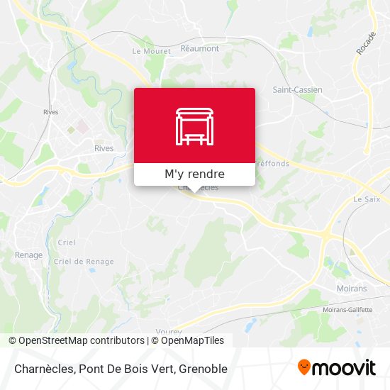 Charnècles, Pont De Bois Vert plan