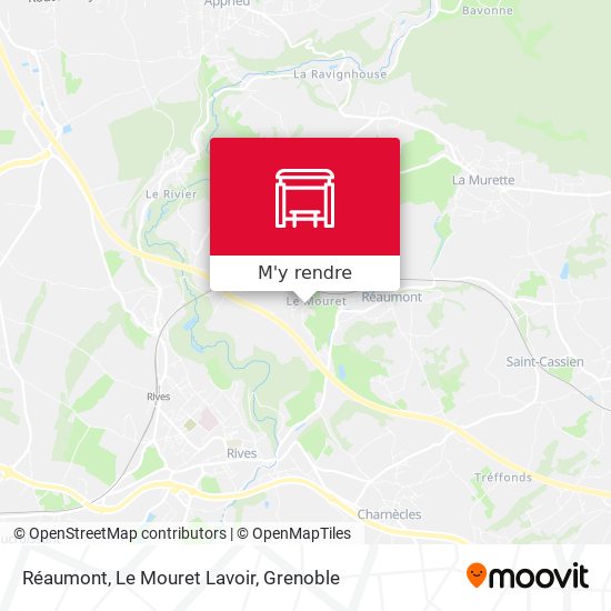 Réaumont, Le Mouret Lavoir plan