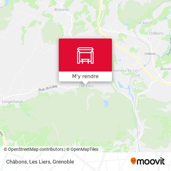 Châbons, Les Liers plan