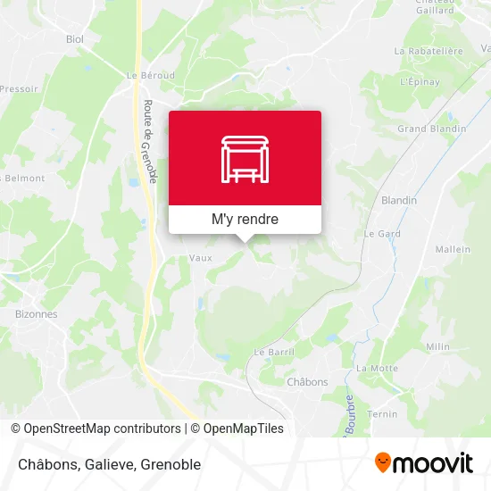 Châbons, Galieve plan