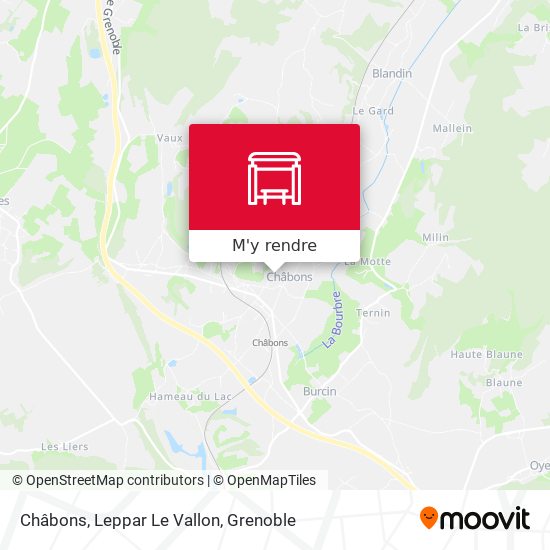 Châbons, Leppar Le Vallon plan