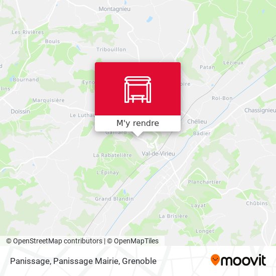 Panissage, Panissage Mairie plan