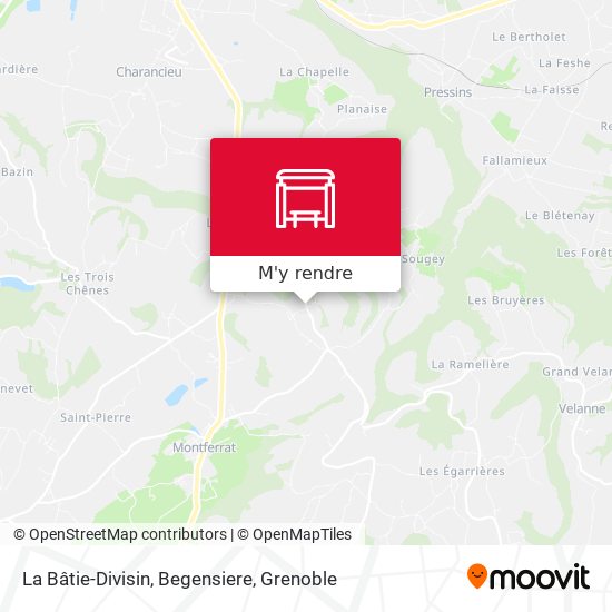 La Bâtie-Divisin, Begensiere plan