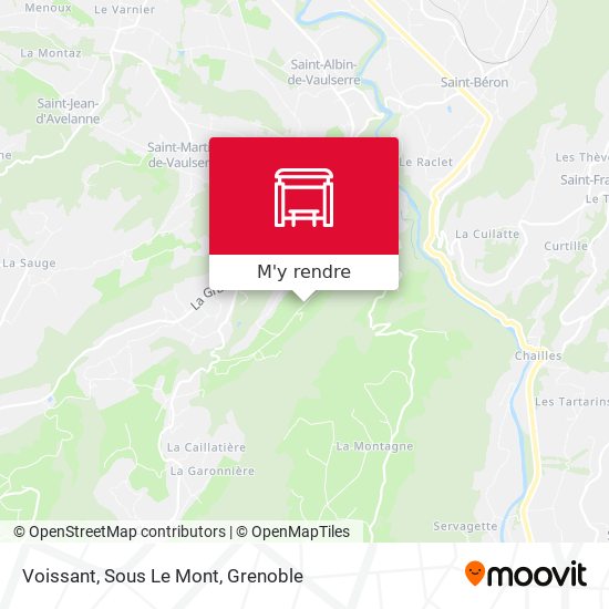 Voissant, Sous Le Mont plan